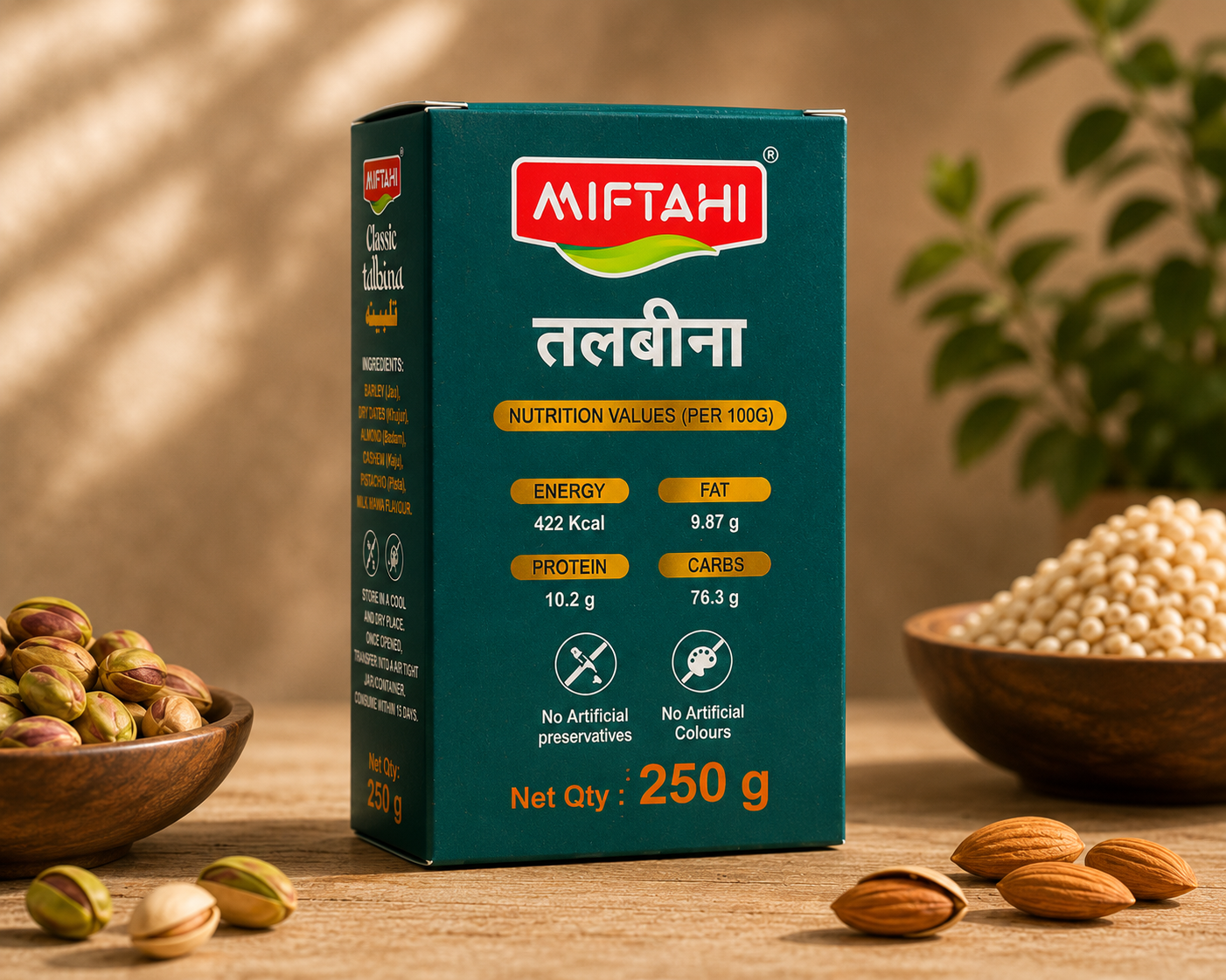 Miftahi Talbina – Premium Barley & Dry Fruit Nutrition Mix | Milk Mawa Flavour